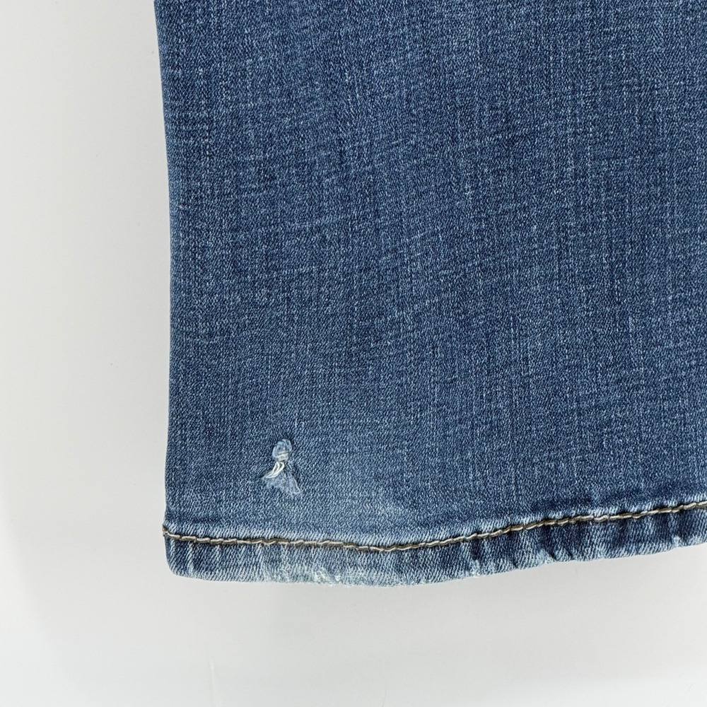 BKE Alec Straight Leg Jeans Mens 31R Medium Wash Faded Denim Pants - Picture 7 of 13